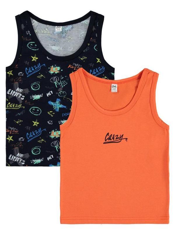 Civil Boys Crazy  2-10 Yaş 2'li Atlet Set - Standart8-9 Yaş - Image 1