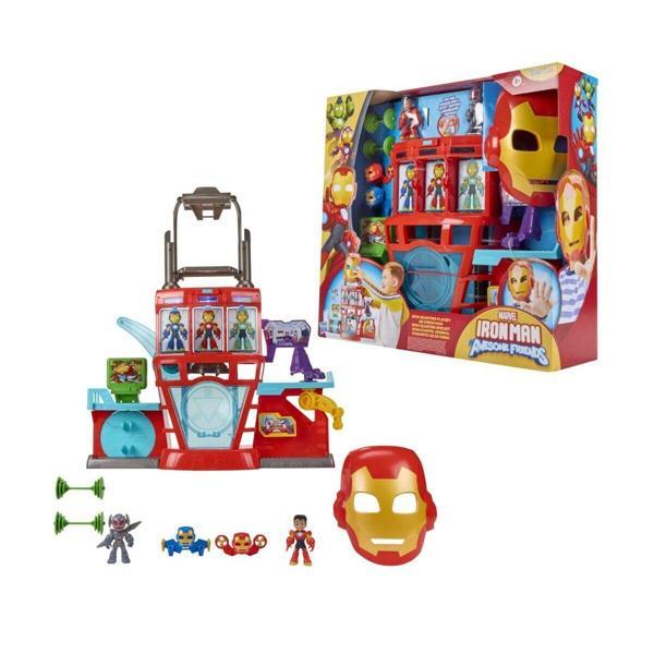 G1259 Iron Man and his Awesome Friends Iron Quarters Oyun Seti - Image 1