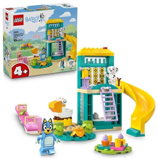 11201  Bluey ve Chloe ile Oyun Parkı Eğlencesi 104 parça +4 yaş - Image 1
