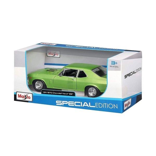 MAY 31262 1:24 Maisto Chevrolet Nova Ss 1970 Model Araba -Necotoys - Image 1