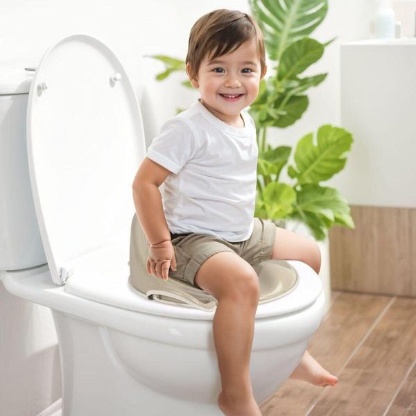 7188 YÜKSEK ARKALIKLI TUVALET ALIŞTIRMA ADAPTÖRÜ RELAX BEJ - Image 1