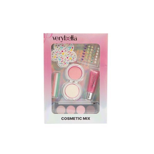 VRB83000 Very Bella Güzellik Seti (saç tebeşiri+far+yüz boyası+lip gloss+sticker - Image 1