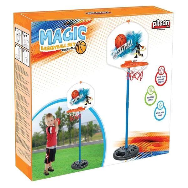 03 394  Magic Basketbol Seti Ayaklı - Image 1