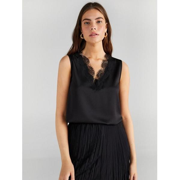 Faik Sönmez Kadın Dantelli Atlet B00065 - Image 1