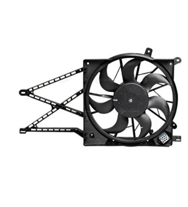 Opel Astra H Zafira B 1.6 1.8 A16XER Z16XER Z18XE A18XER Z18XER 2004 Sonrası Fan Motoru Davlumbazlı 390mm 3 Fiş 7 Kanat - Image 1