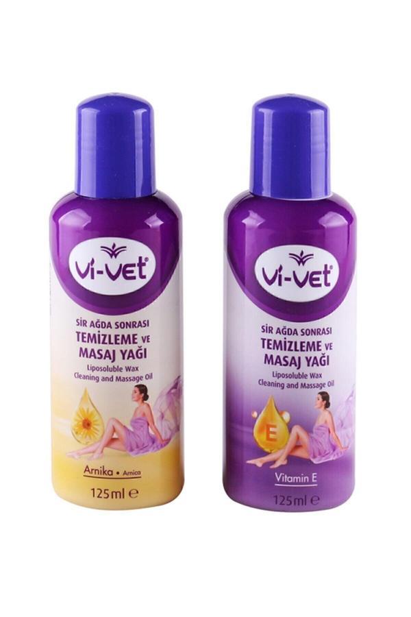 Vi-Vet Ağda Sonrası Temizleme Ve Masaj Yağı E Vitamini 125Ml - Image 1