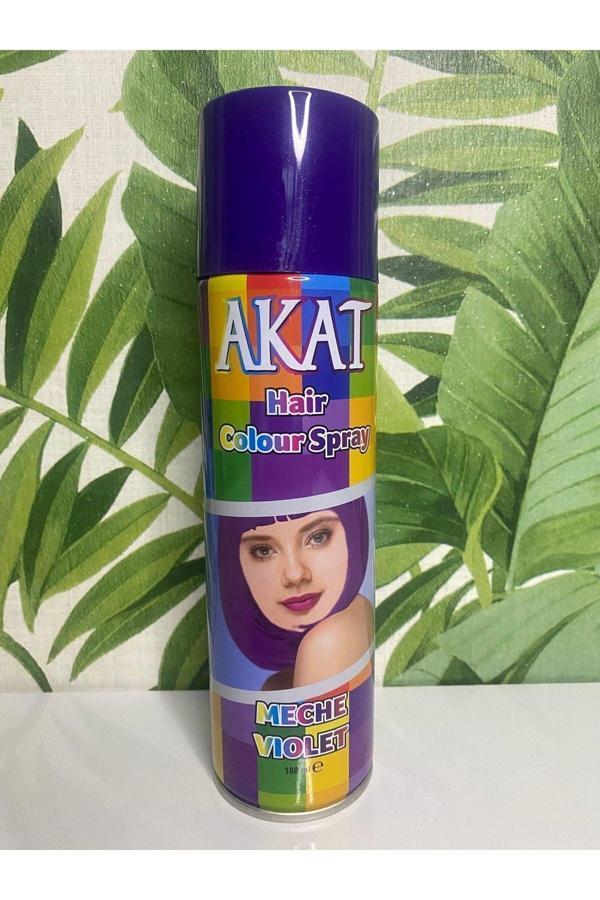 Akat Mech Hair Color Spray 24Saat Etkili Renkli Saç Spreyi - Image 1