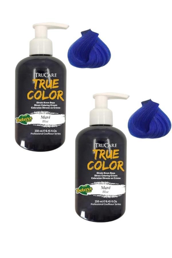 Trucare Truecolor 2 Adet Saç Boyası Mavi 250 Ml - Image 1