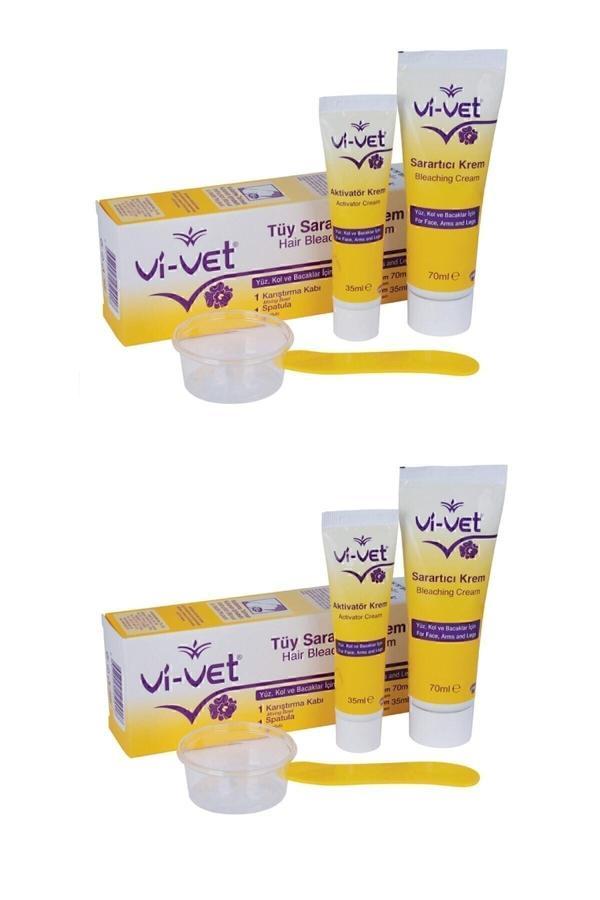 Vi-Vet Tüy Sarartıcı Krem 70 Ml-35Ml X2 Adet - Image 1
