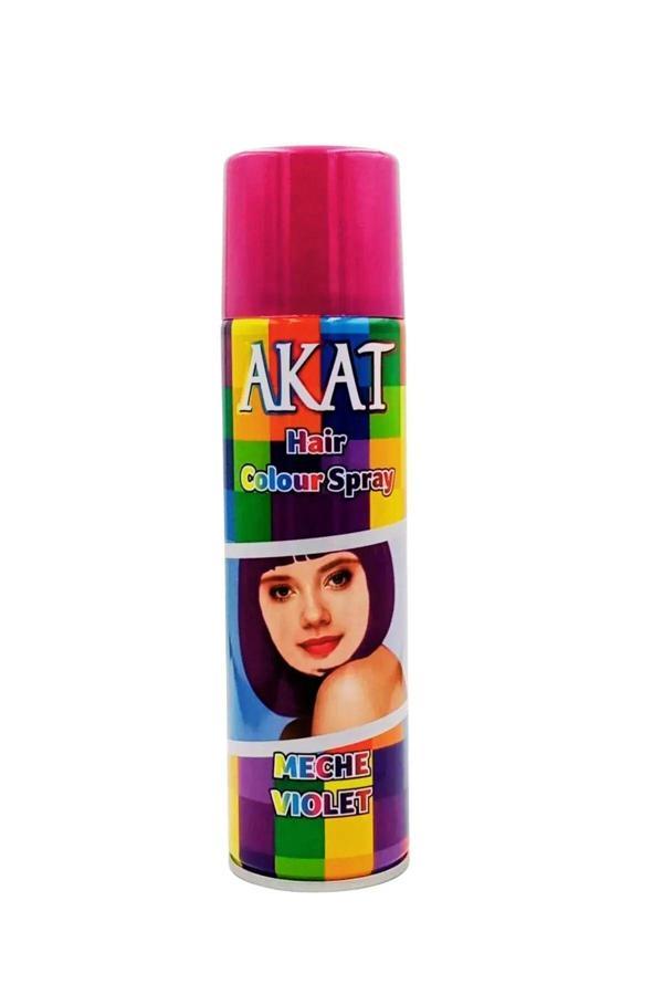 Akat Gardi Renkli Saç Spreyi Mor 180 Ml - Image 1