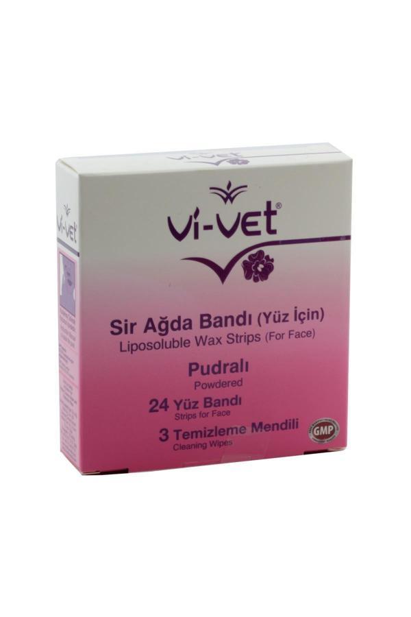 Vi-Vet Yüz Sir Ağda Bantı 24'Lü Pudralı - Image 1