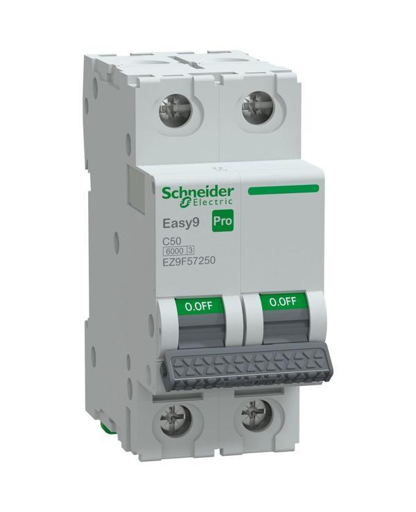 Schneider Electric Pro EZ9F57250 2 Faz 50A 6 KA C Tipi Sigorta - Image 1