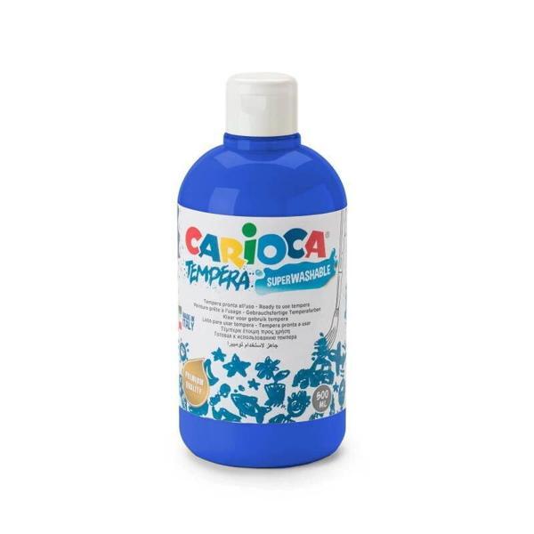 Supertrend Tempera Yıkanabilir Poster Boya 500 ml. KOYU MAVİ - Image 1