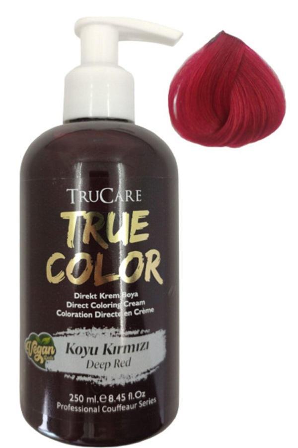 Trucare Truecolor 250Ml Renkli Saç Boyası Koyu Kırmızı - Image 1