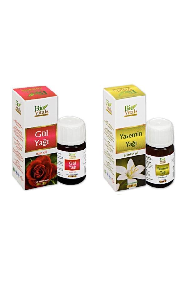 Bio Vitals Gül Ve Yasemin-Aromatik Masaj-Cilt Bakım Yağ Seti - Image 1
