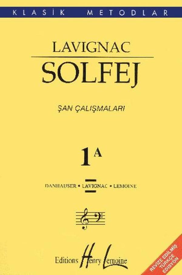 Lavignac Solfej 1A - Şan Çalışmaları - Porte Müzik Eğitim Yayınları - Image 1