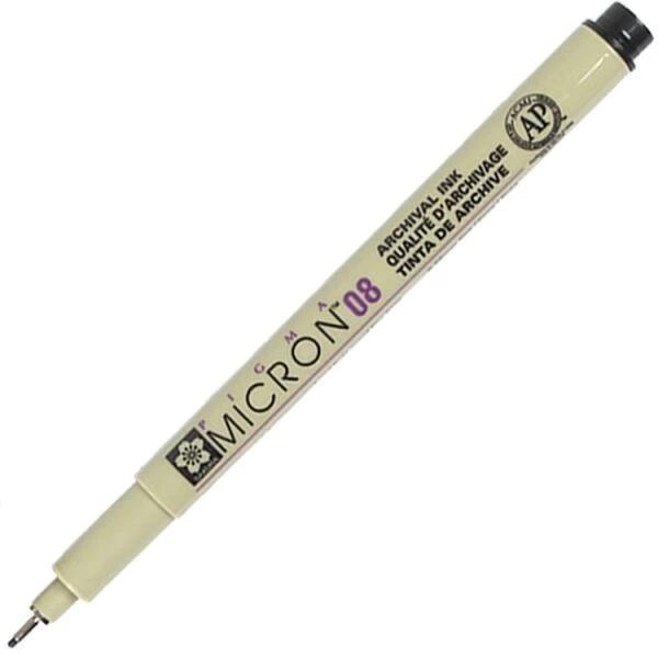 Supertrend Pigma Micron Çizim Kalemi 0.8 SİYAH - Image 1