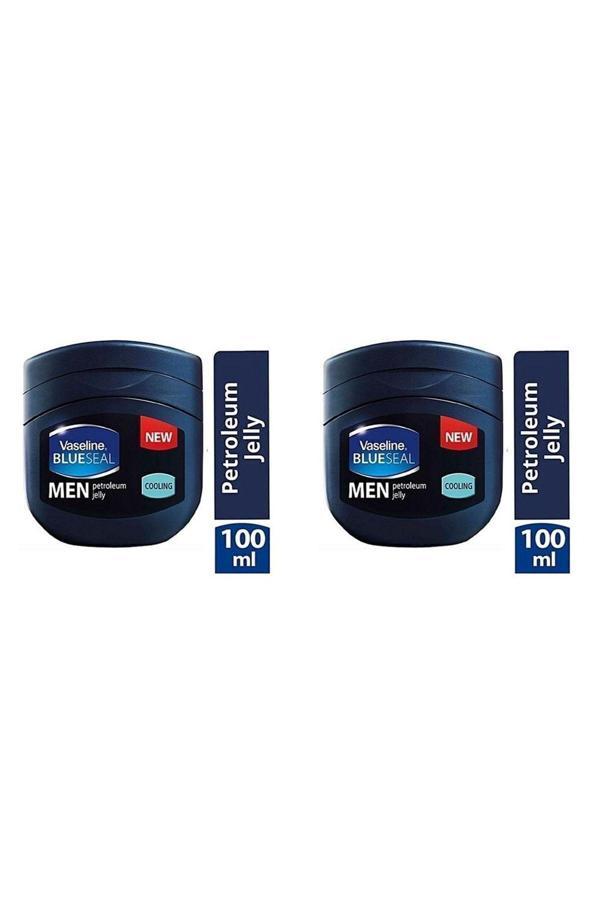 Vaseline Blueseal Vazelin Erkek 100 Ml 2 Adet Men Petroleum Jelly Cooling New - Image 1