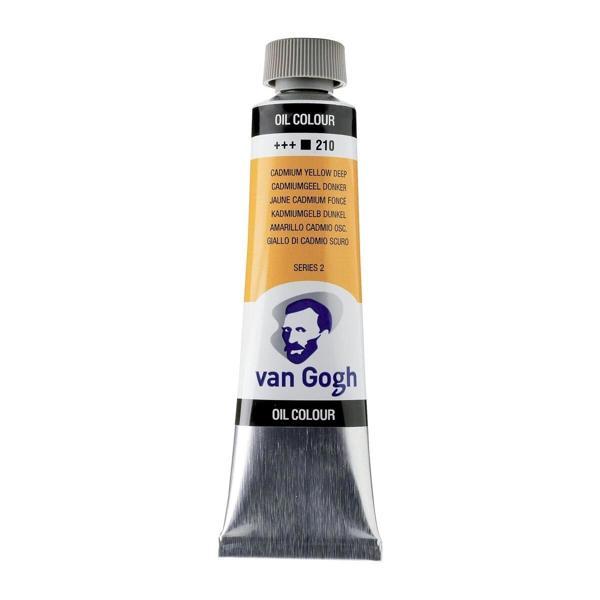 Supertrend Van Gogh Yağlı Boya 40 ml. 210 Cadmium Yellow Deep - Image 1
