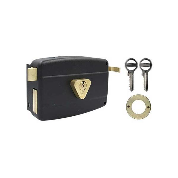 Tirajlı Kilit Oval Karşılıksız Siyah YM-600 Yuma - Image 1