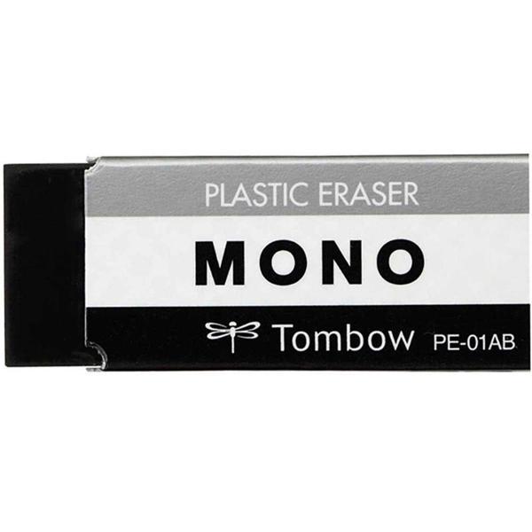 Supertrend Mono Plastik Silgi Siyah 17x11x43 mm. Küçük Boy - Image 1