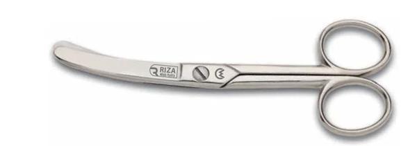 M-159 Eğri Manifatura Makası No: 5 İnç / 12,70 Cm - Nikel Kaplama - Image 1