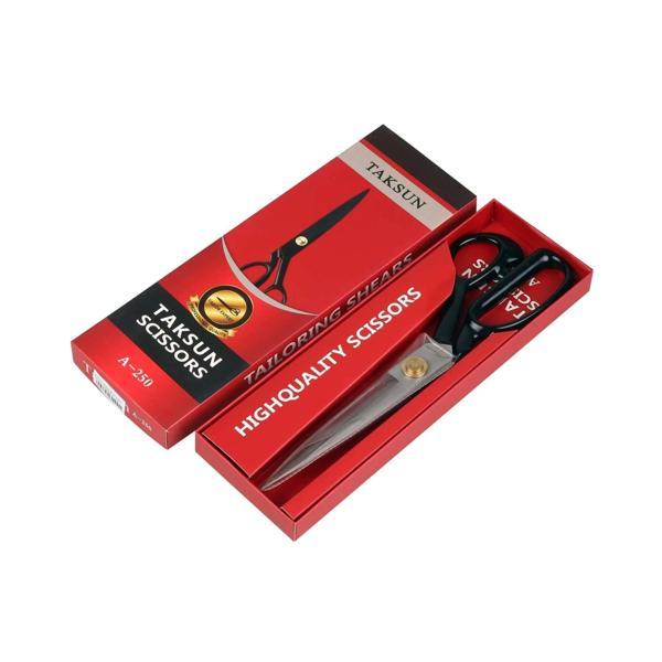 Siyah Saplı Kutulu Terzi Makası A-255 30 CM - Image 1