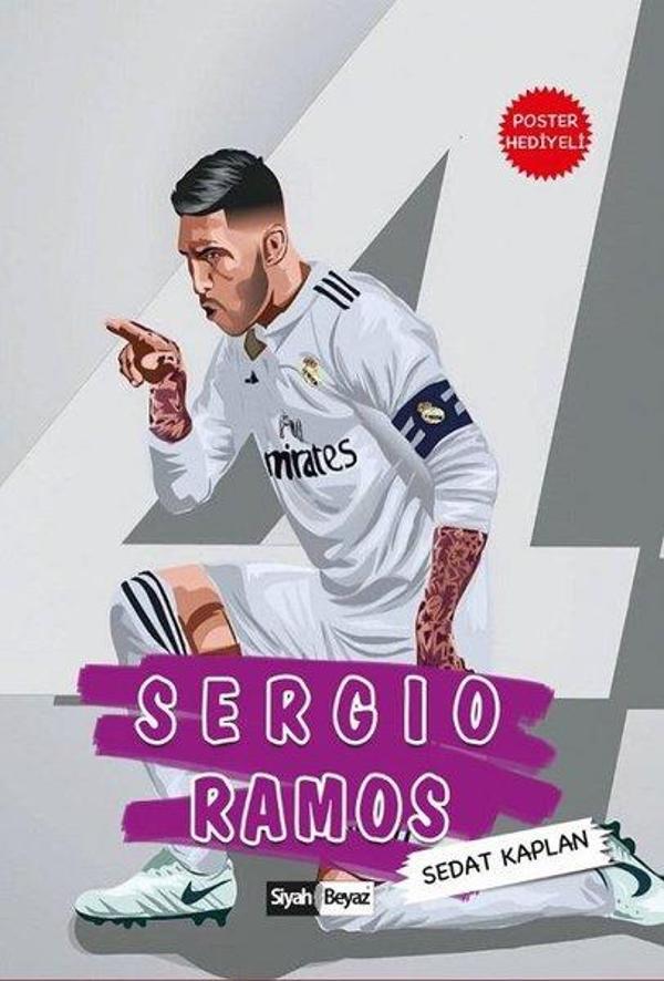 Sergio Ramos - Siyah Beyaz - Image 1