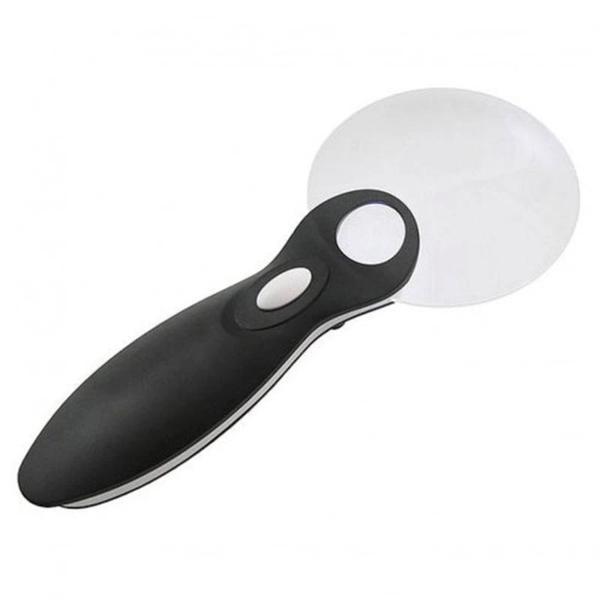 Kontrolü Için 10X 20X 2 Led Işıklı El Büyüteç - Image 1