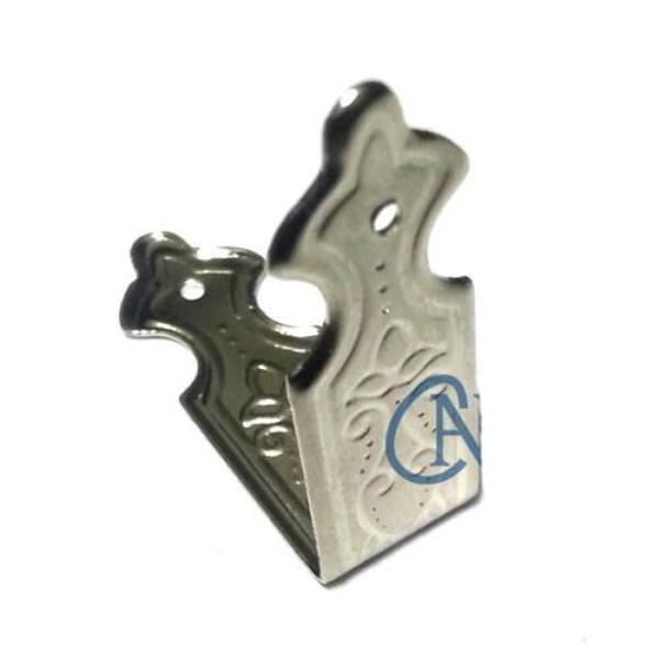 Dekoratif Sandık, Kutu Kenarı, 11x32mm, Nikel, 1 Adet - Image 1