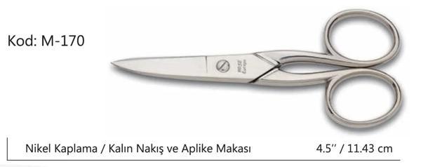 Europe Kalın Nakış Makası Süper Kalite No:4.5 11,43 Cm - Image 1
