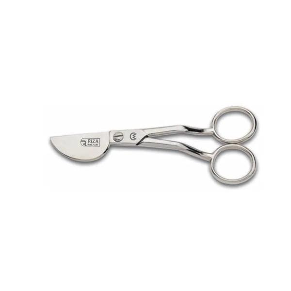 M-213 Dokumacı Ponpon Makası No: 6 İnç / 15,24 Cm - Nikel Kaplama - Image 1