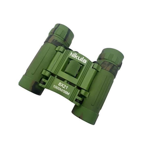 8x21 Dürbün Kamuflaj Dürbünü 56m/1000m Kauçuk Kaplama - Image 1