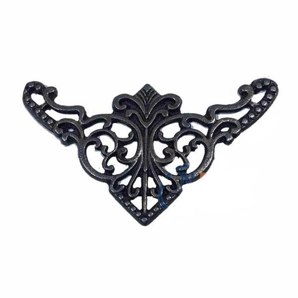 Dekoratif Köşe Süsü, Köşelik  - Büyük, 31x55mm, Eskitme, 1 Adet - Image 1