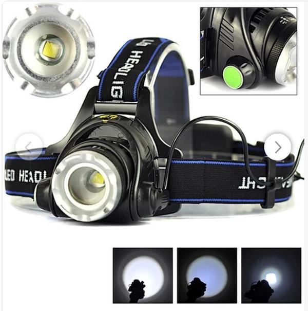 Boruit Led Kafa Feneri 2000Lm Xm-L T6 2000 Lumens 3 Modlu - Image 1