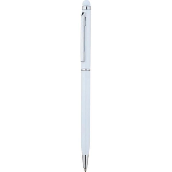 Beyaz Tükenmez Metal Kalem - Image 1