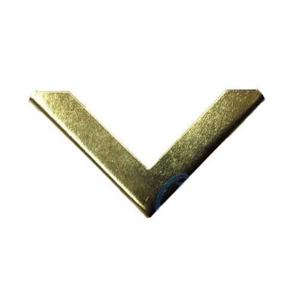 Kitap, Kapak, Menü, Albüm Köşesi, Büyük - 23x40mm, Sarı, 10 Adet - Image 1