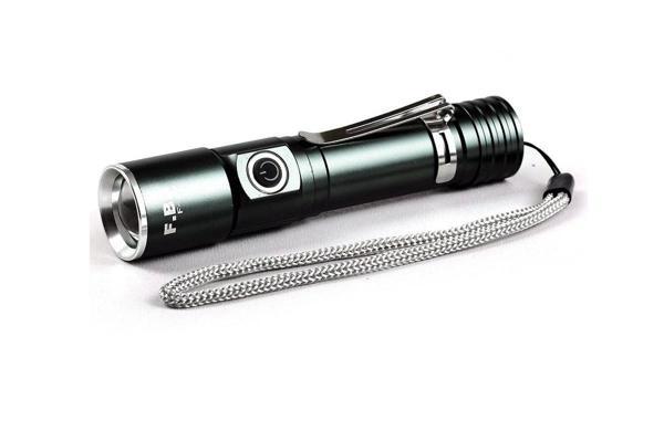 F.B.I F-90 Aluminyum Kaplama Mıknatıslı Şarjlı El Feneri - Image 1
