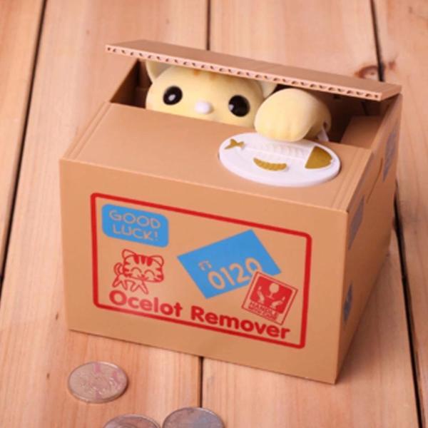 Hırsız Para Çalan Kedi Kumbara - Image 1