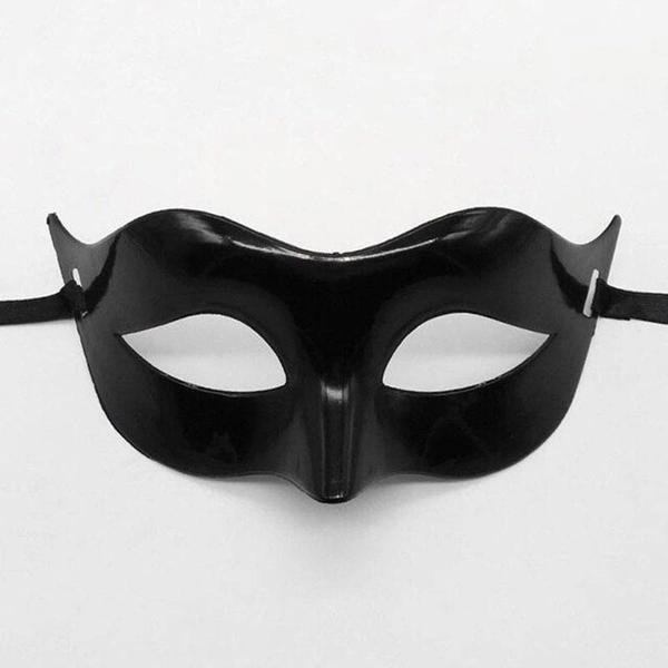 Siyah Renk Masquerade Kostüm Partisi Venedik Balo Maskesi - Image 1