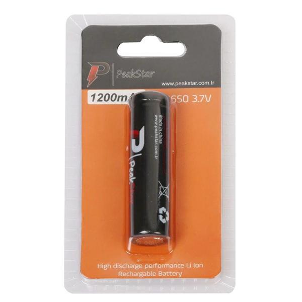 Orjinal 3.7 V 1200 Mah Şarj Edilebilir 18650 Turbo Model Li-ion Şarjlı Pil - Image 1