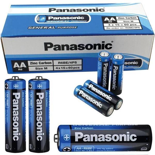 Panasonic Manganez Kalem AA Pil 60 Adet - Image 1