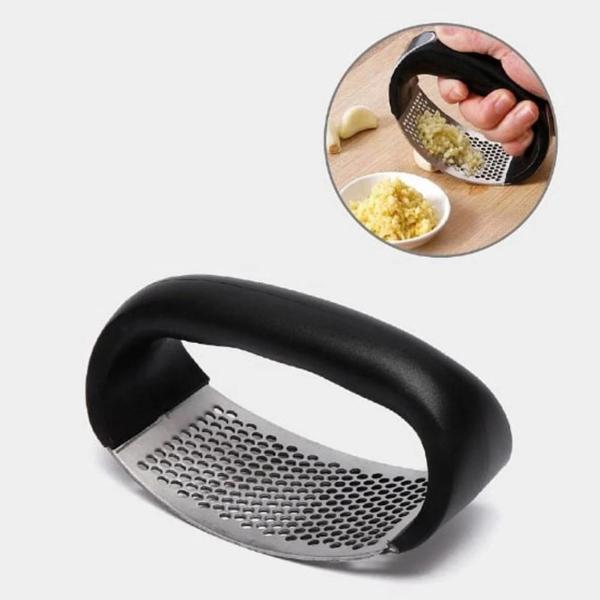 Paslanmaz Çelik Sarımsak Ezici Presi Parçalayıcı Doğrama Aleti - Image 1