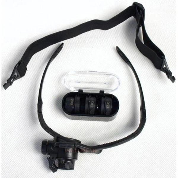 Saat Tamırı Okuma Kuyumcu Için Çok Fonksiyonlu Onarım Gözlük Büyüteç - Image 1