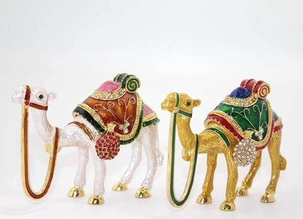 Swaroski Taşlı Tekli Deve Figürü Alk1884 - Image 1