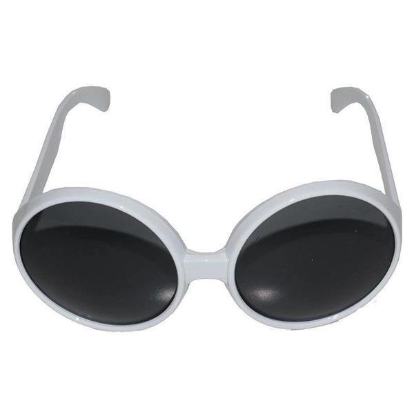 80 li Yıllar Beyaz Renk Nostalji Yeşilçam Parti Gözlüğü - Image 1