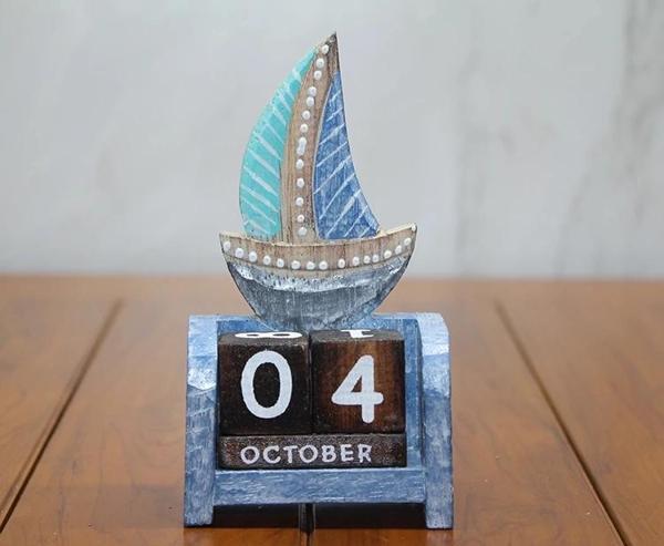Ahşap Yelken Takvim Polos-20 - Image 1
