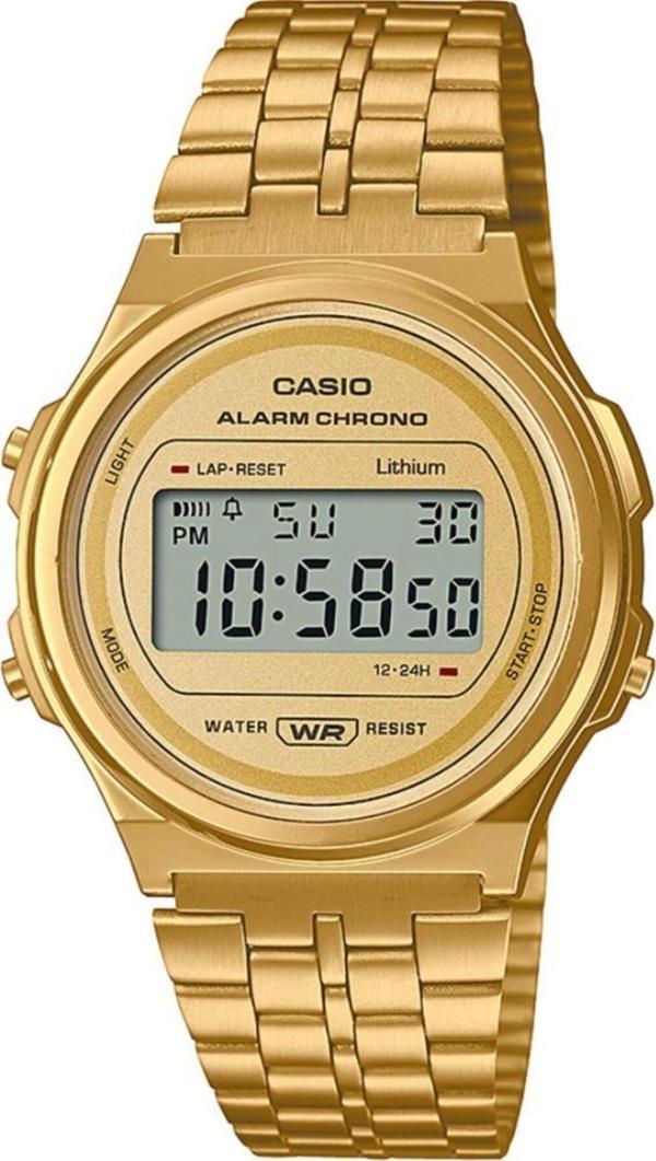 Casio Unisex Retro Kol Saati A171WEG-9ADF - Image 1