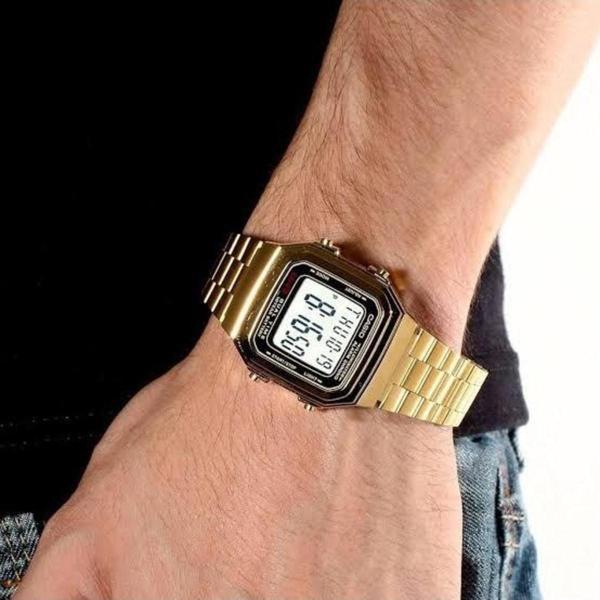 Casio Unisex Retro Kol Saati A178WGA-1ADF - Image 1