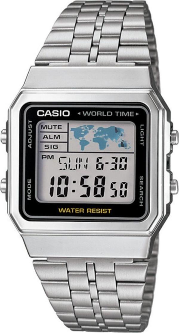 Casio Unisex Retro Kol Saati A500WA-1DF - Image 1